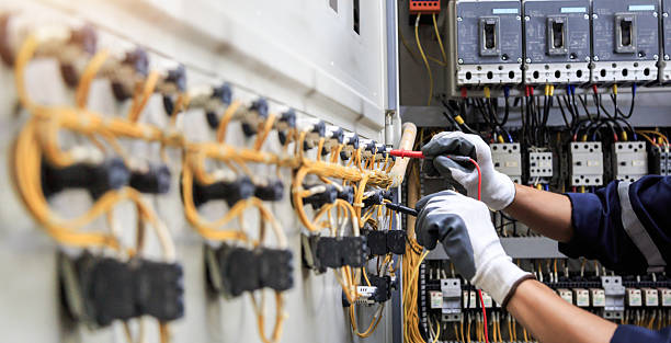 Professional Electrician technician working in Grafton, WI
